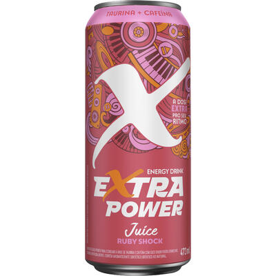 Energético Extra Power Frutas Vermelhas 473ml