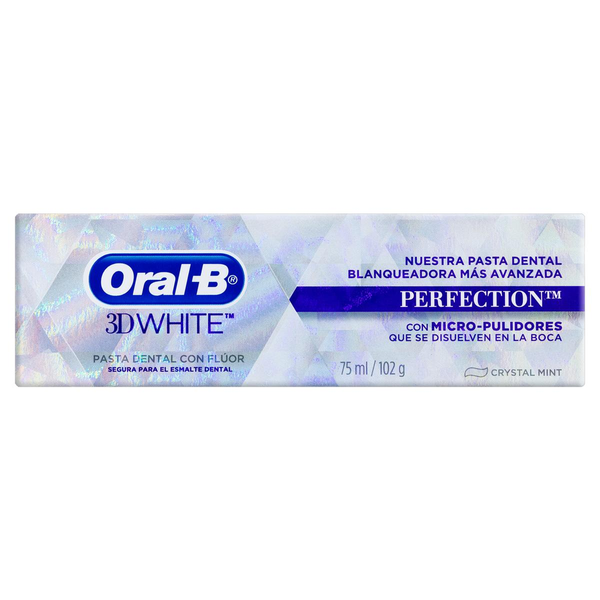 Creme Dental Oral-B 102g - 3D White - Perfection