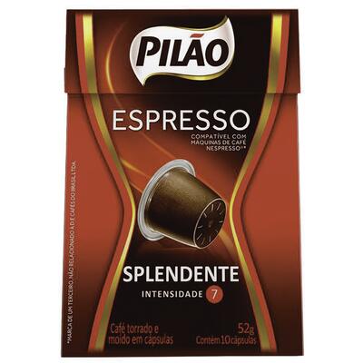 Café em Cápsulas Pilão Splendente 10x5,2g