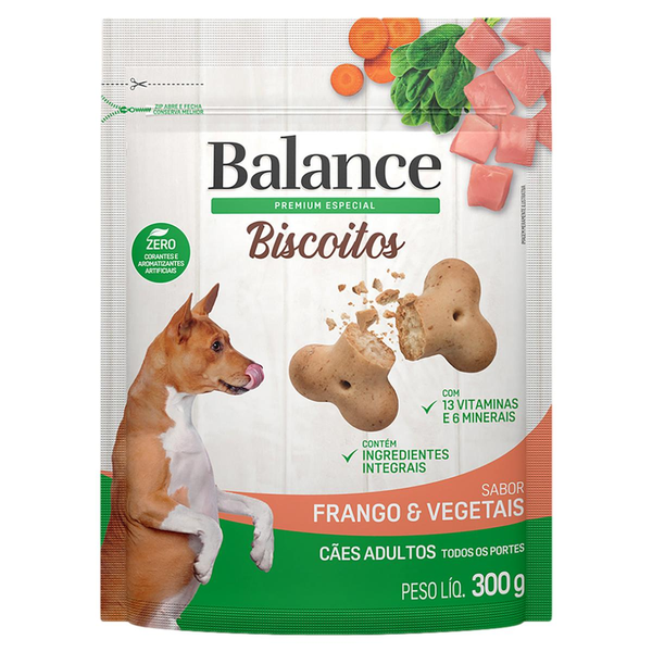 Biscoito para Cães Balance 300g - Adulto - Frango