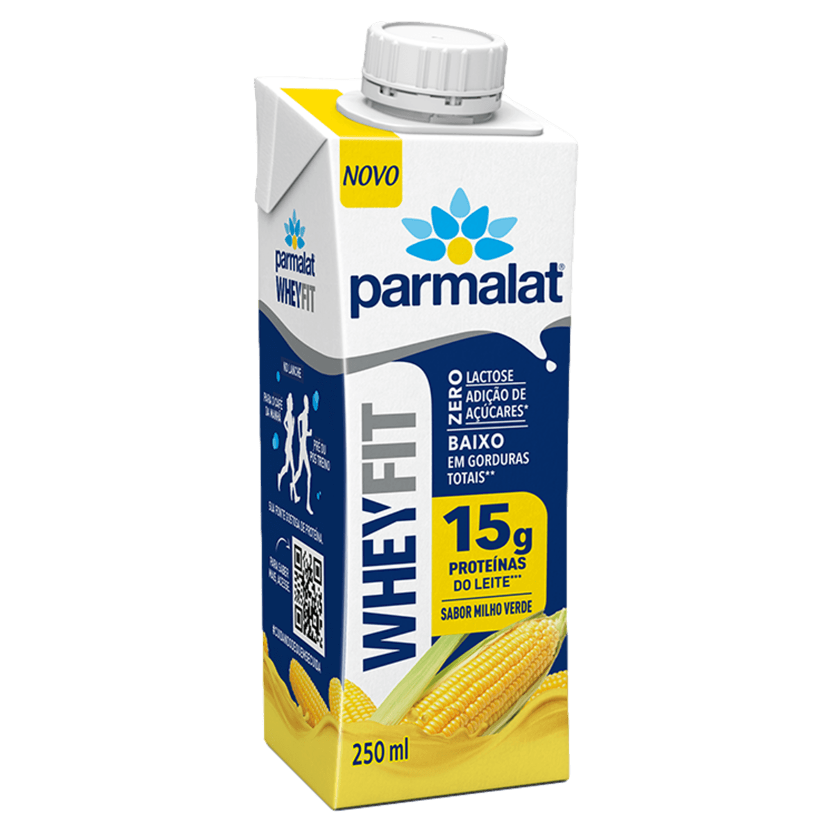 Bebida Láctea Milho Verde Parmalat Wheyfit 250ml