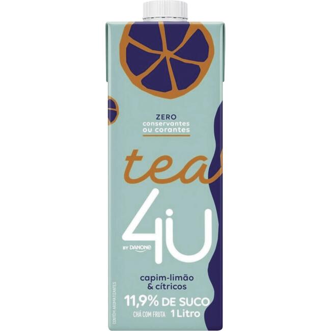 Chá 4U Capim-limão 1L