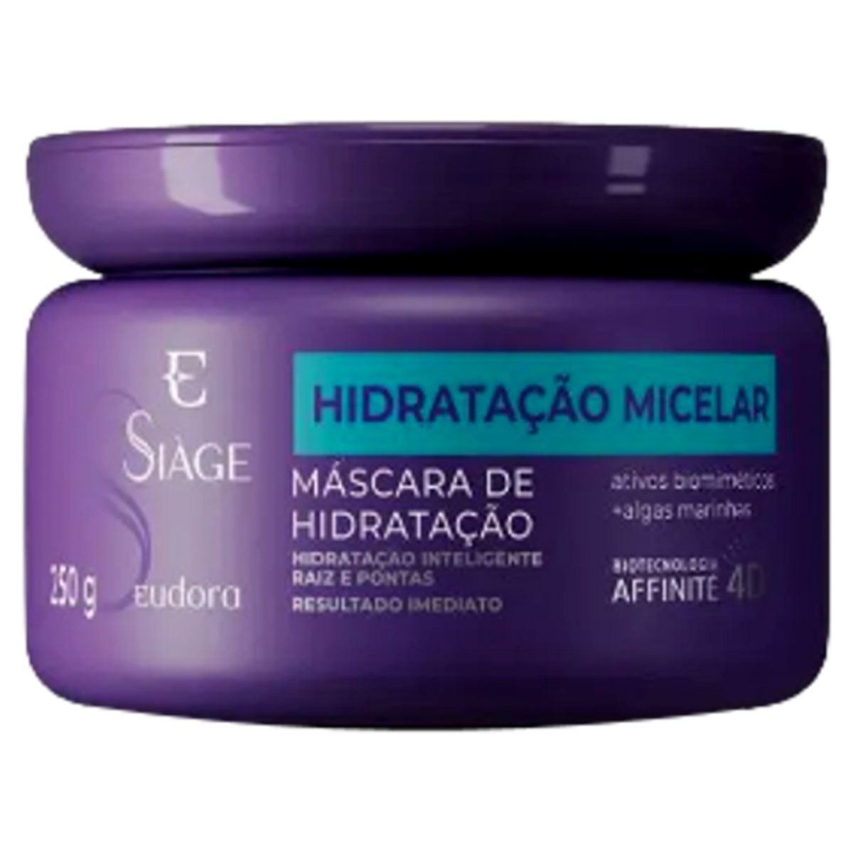 Máscara Eudora Siàge Hidratação Micelar Pote 250g