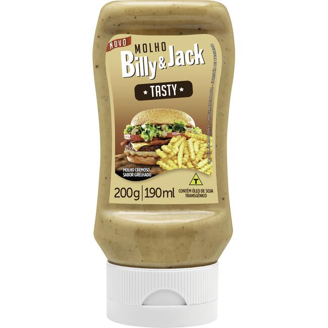Molho Billy e Jack Kisabor Tasty 200g