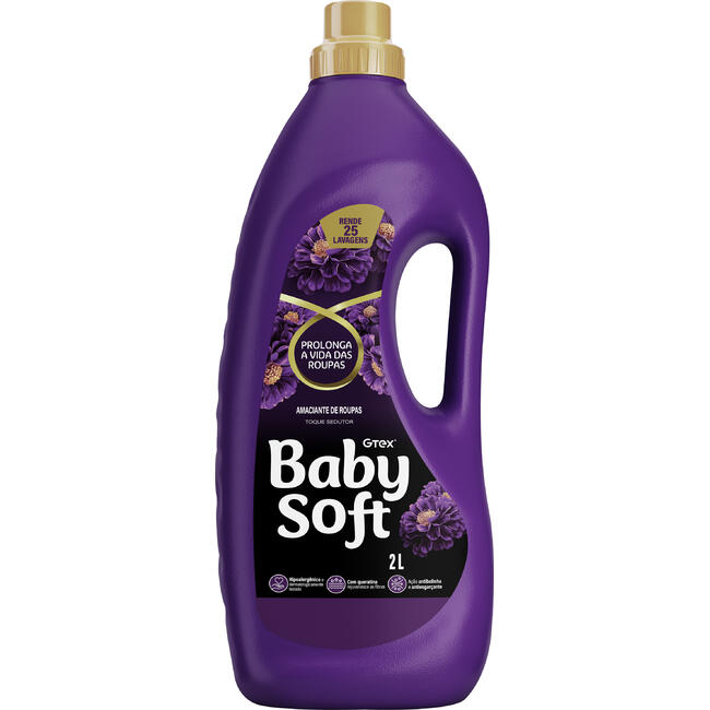 Amaciante de Roupa BABY SOFT Toque Sedutor 2l