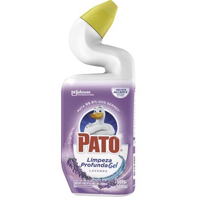 Desinfetante Sanitário PATO Limpeza Profunda Gel Lavanda 500ml
