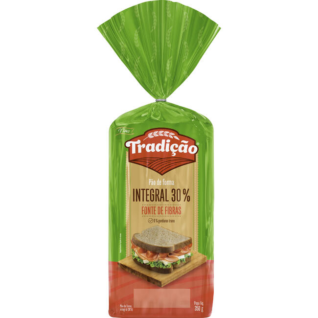 Pão de Forma Tradição Integral 400g