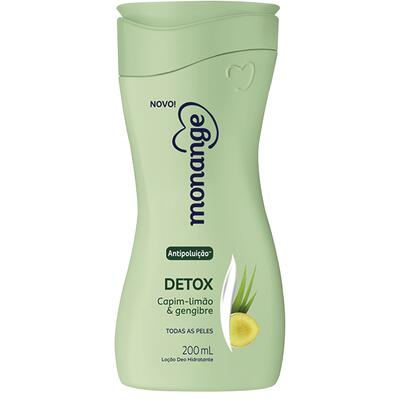 Loção Hidratante Desodorante Monange Detox 200ml