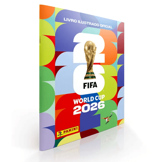 Álbum de Figurinha PANINI Copa do Mundo 2026 Brochura