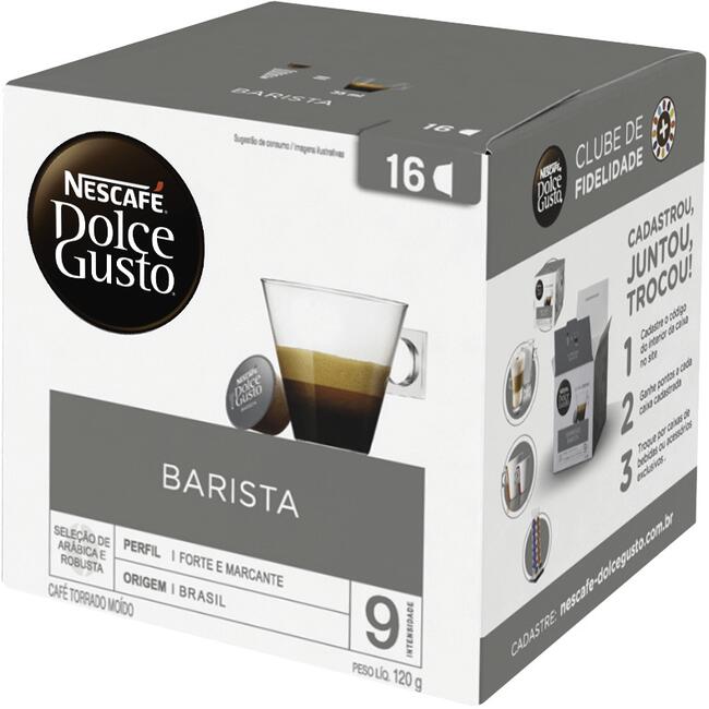 Café Nescafé Dolce Gusto Barista 16 cápsulas