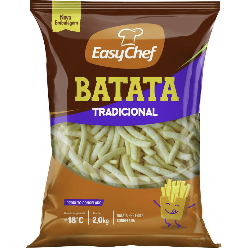 Batata Pré-Frita Easychef Congelada 2kg