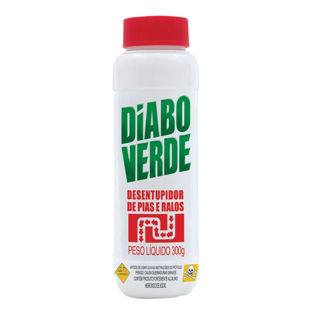 Desentupidor de Pia Diabo Verde 300g