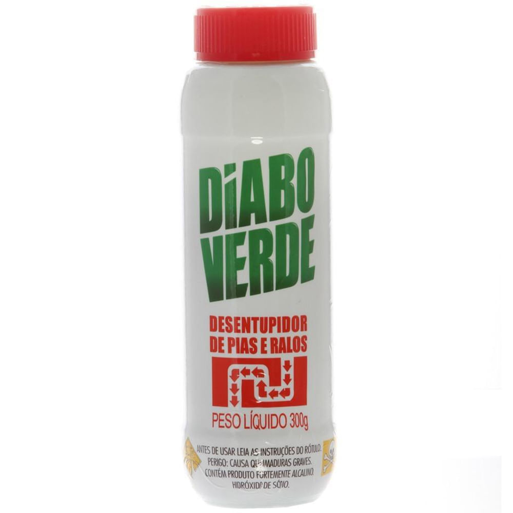 Desentupidor de Pia Diabo Verde 300g