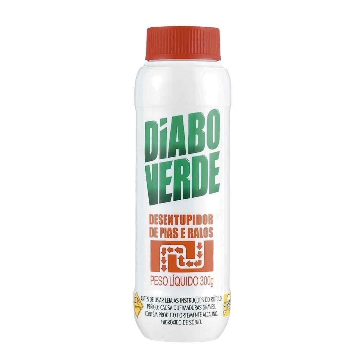 Desentupidor de Pia Diabo Verde 300g