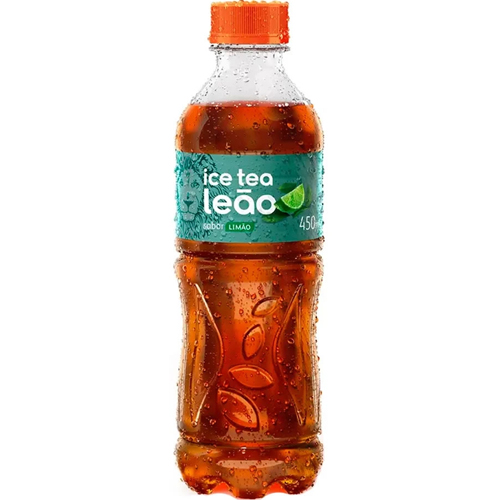 Chá Preto Ice Tea Limão Leão Garrafa 450ml