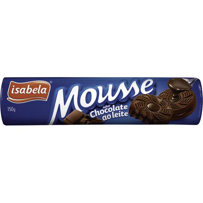Biscoito Recheado Mousse Isabela Chocolate 150g