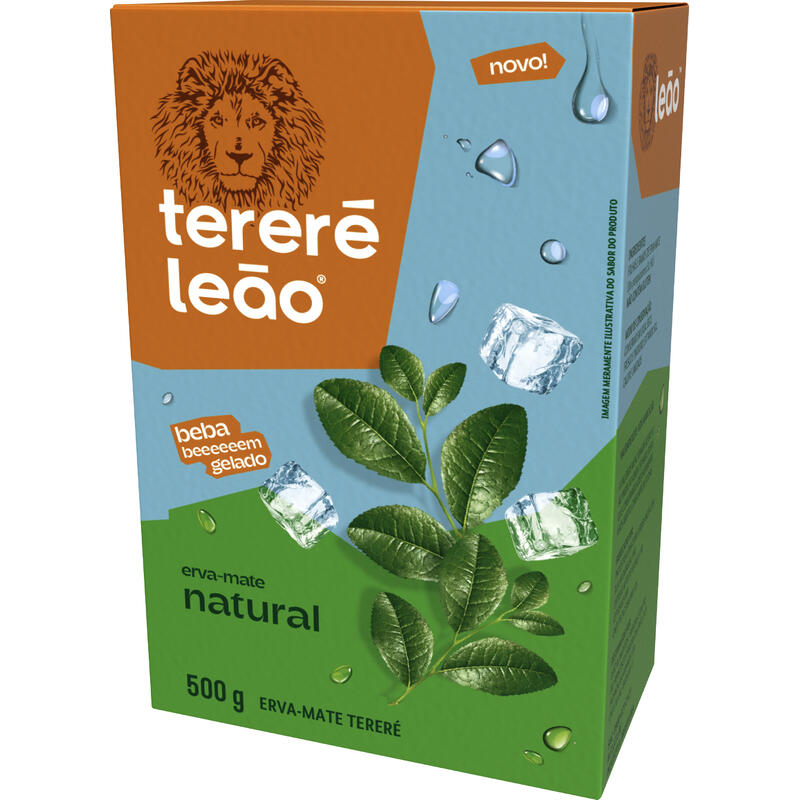 Erva-Mate Tereré Natural Leão Caixa 500g