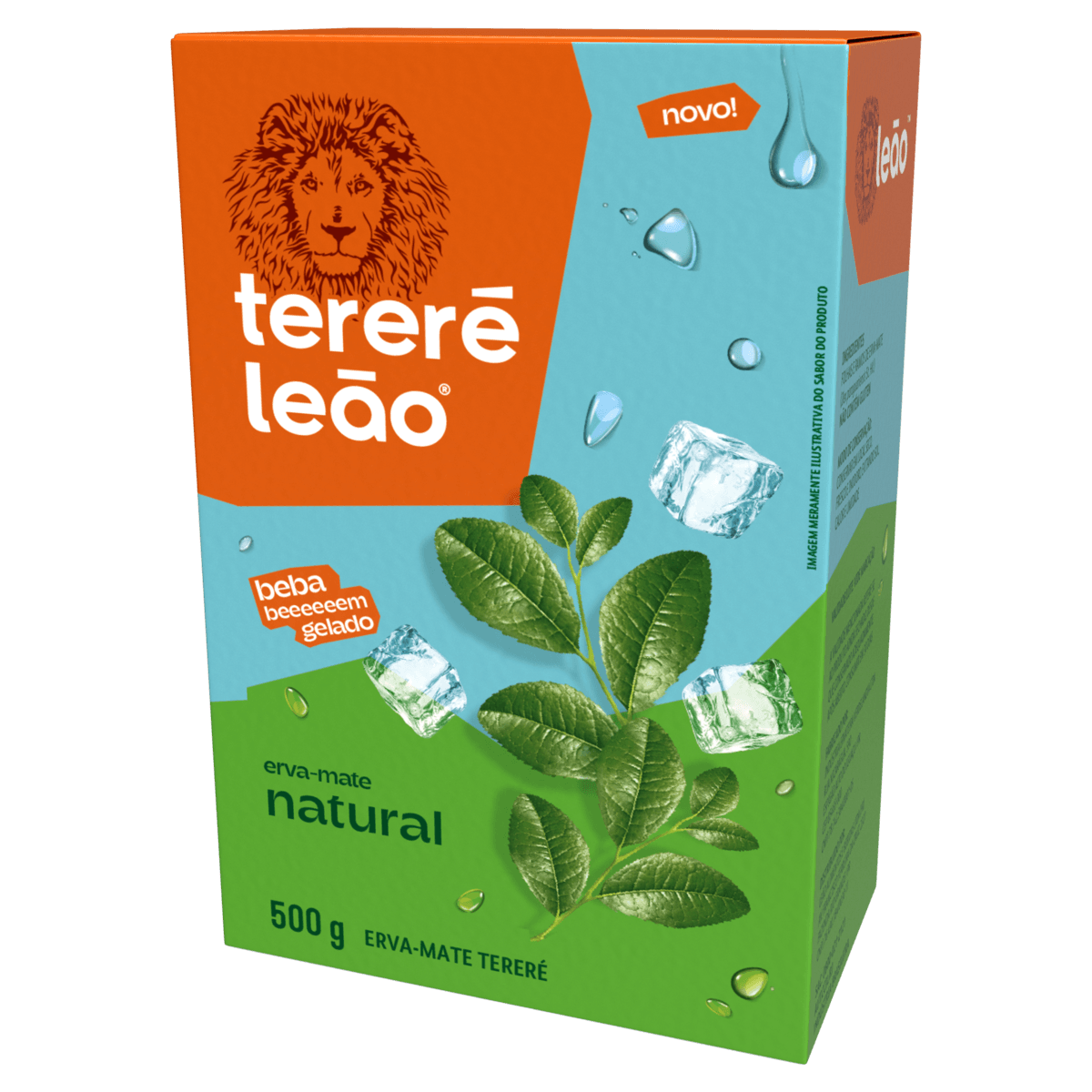 Erva-Mate Tereré Natural Leão Caixa 500g