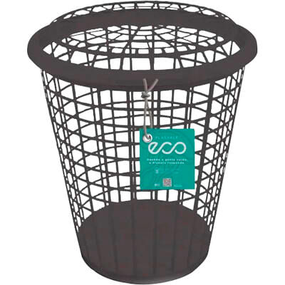 Cesto Telado Plasvale Com Tampa - 35L Unidade