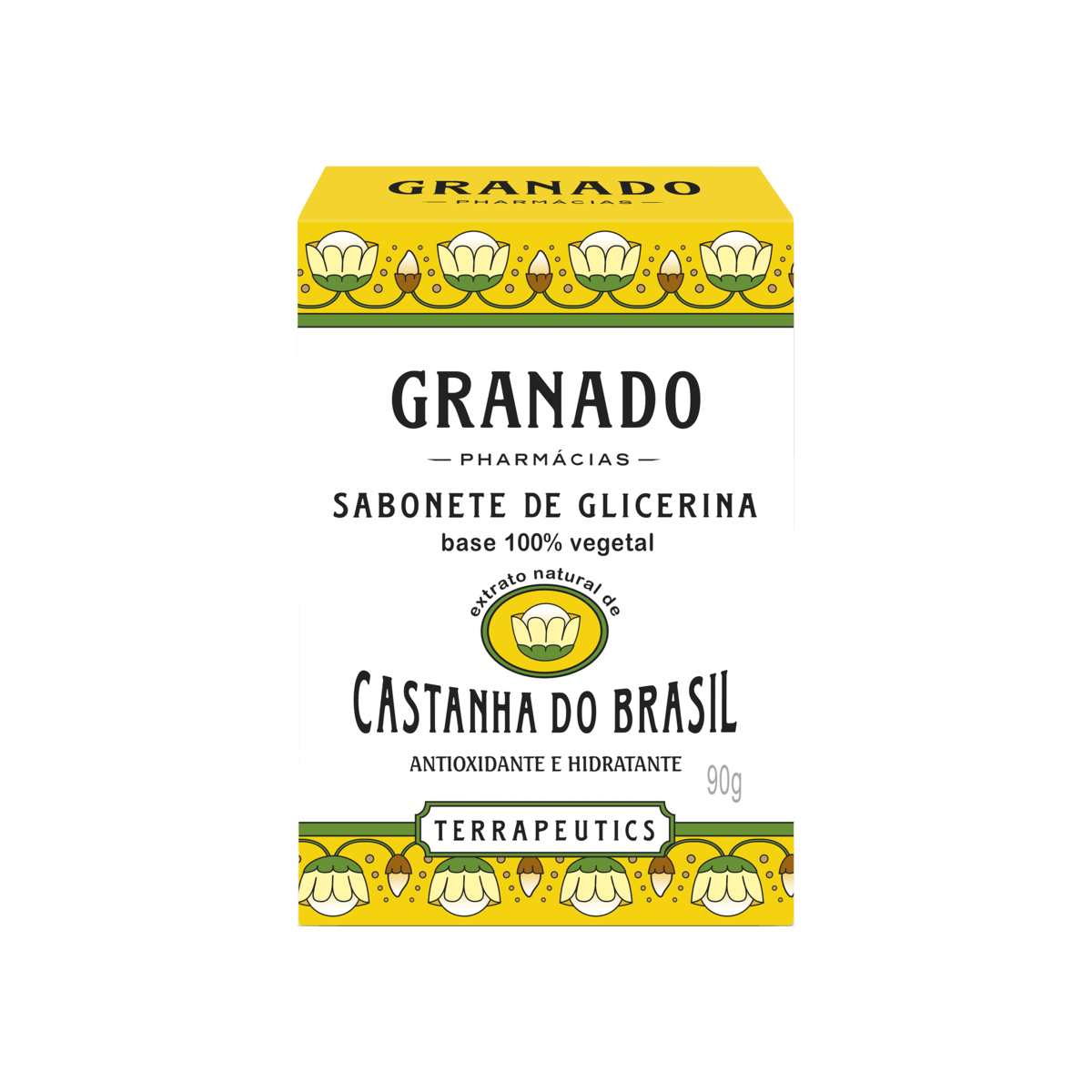 Sabonete GRANADO Glicerina Castanha do Brasil 90g