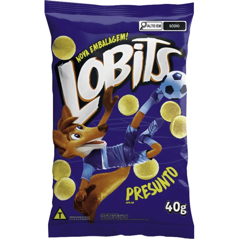 Salgadinho Lobits Presunto 40g