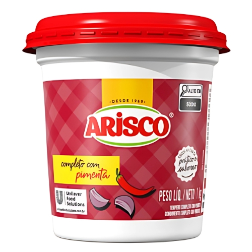 Tempero Completo Arisco Com Pimenta 1kg