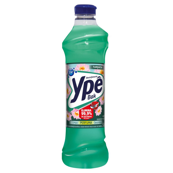 Desinfetante Ypê Bak Turquesa 500ml