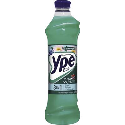 Desinfetante Ypê Bak Turquesa 500ml