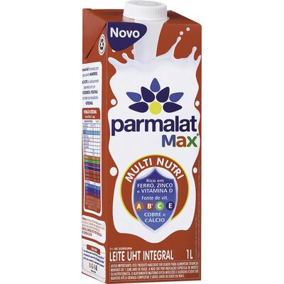 Leite Integral Parmalat Max 1L