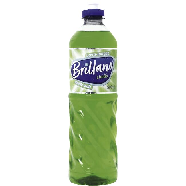 Detergente Líquido Brillano Limão 500ml