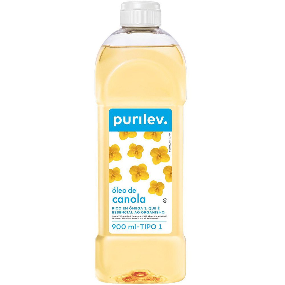 Óleo de Canola Purilev 900ml