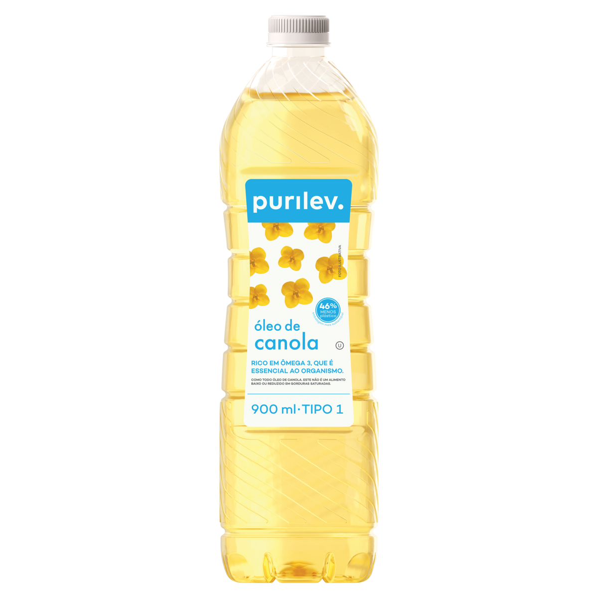 Óleo de Canola Purilev 900ml