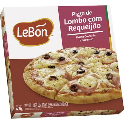 Pizza Lebon Lombo com Requeijão 400g