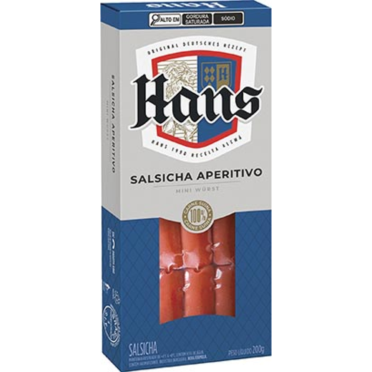 Salsicha Aperitivo Cry Hans 200gr