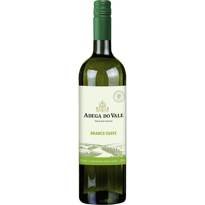 Vinho Adega do Vale Branco Suave 750ml