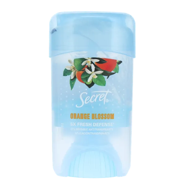 Desodorante Secret 45g - Antitranspirante - Gel - Orange Blossom