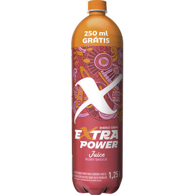 Energético Extra Power Frutas Vermelhas 1,25L