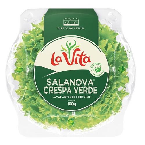 Salanova Mini Crespa La Vita Verde Unidade