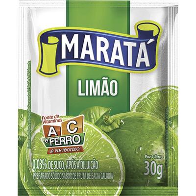 Refresco em Pó Maratá Limão 30g