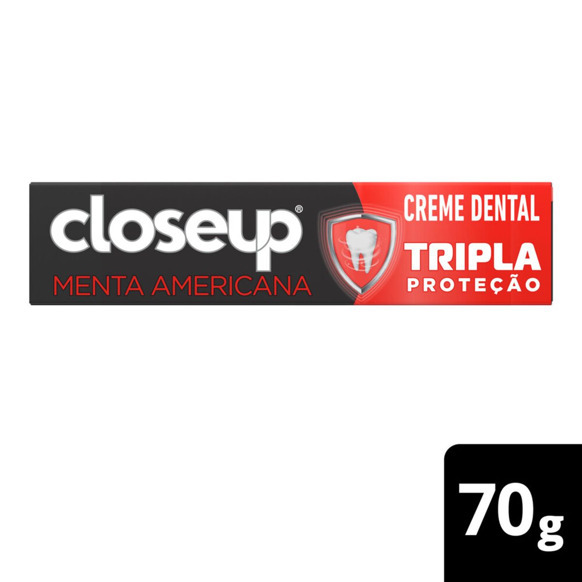 Creme Dental  Closeup Menta Americana Tripla Proteção 70g