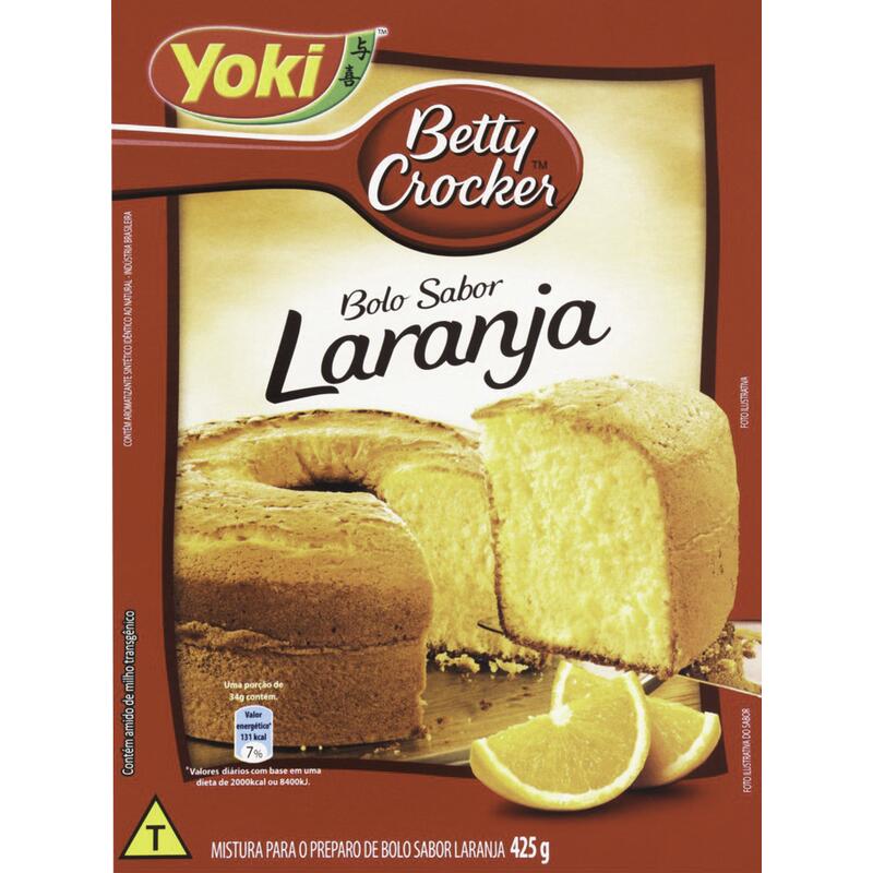 Mistura para Bolo Betty Crocker Laranja 425g