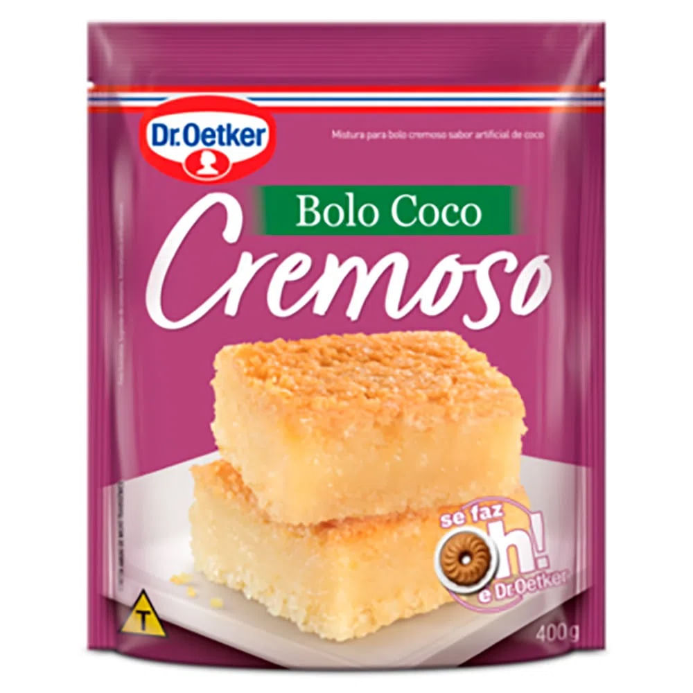 Mistura para Bolo Dr Oetker Coco Cremoso 300g