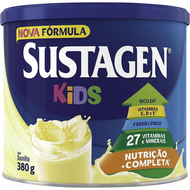 Alimento Sustagen Kids Baunilha 380g