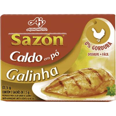 Caldo Sazón Galinha 37,5g