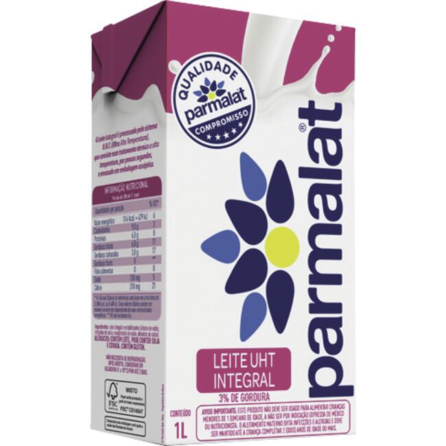 Leite Parmalat Integral 1l