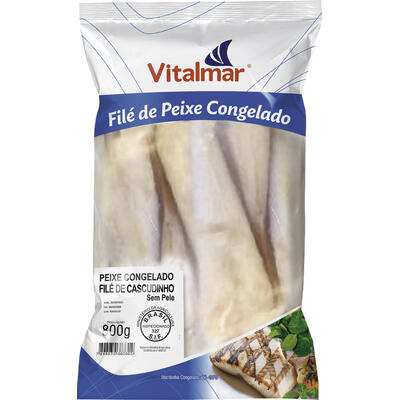 Filé de Peixe Cascudinho Vitalmar Congelado 800g