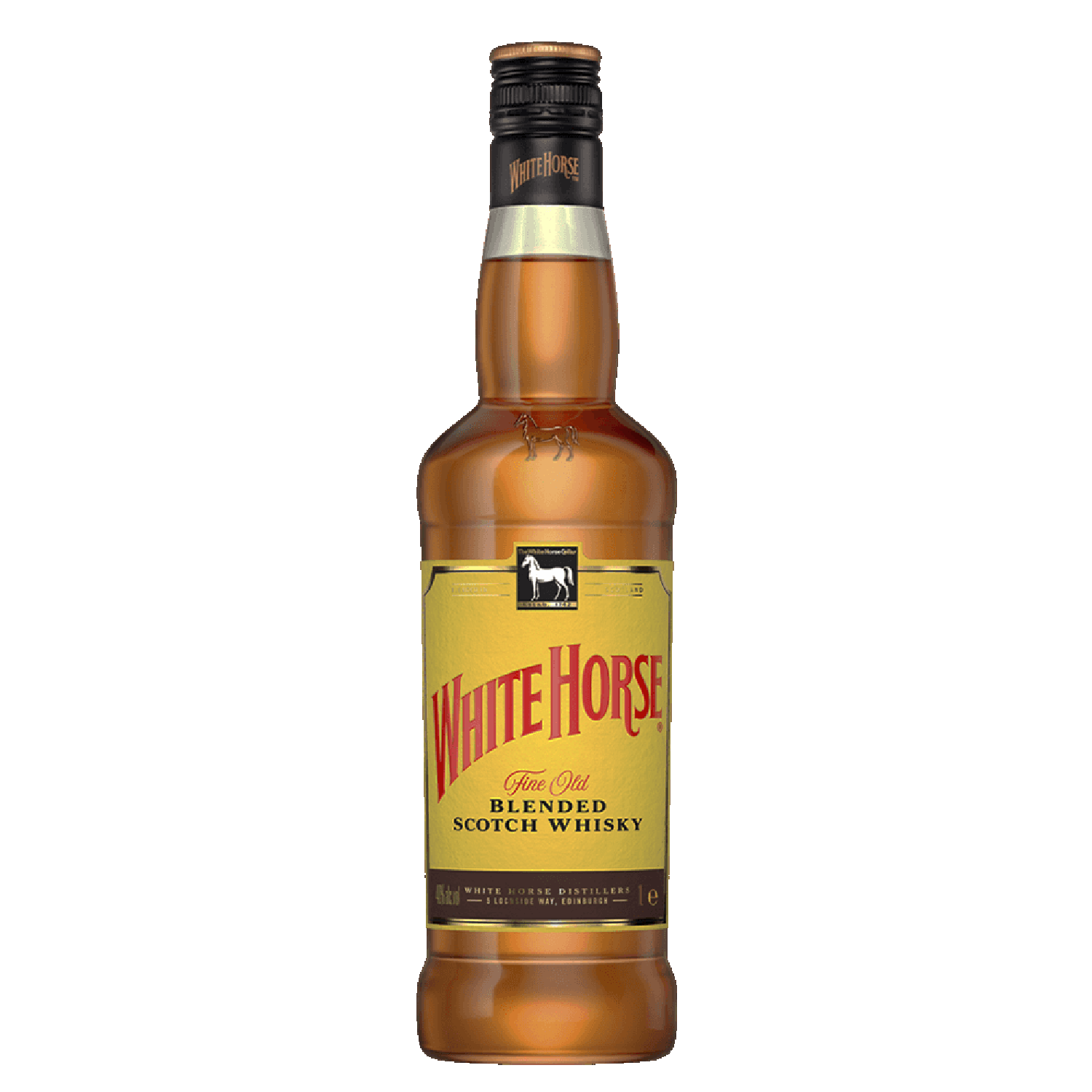 Whisky Escocês Blended Fine Old White Horse Garrafa 1l