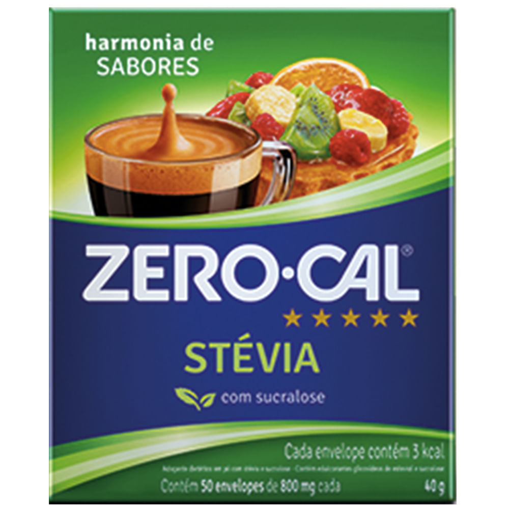 Adoçante em Pó Zero-Cal Stévia 40g