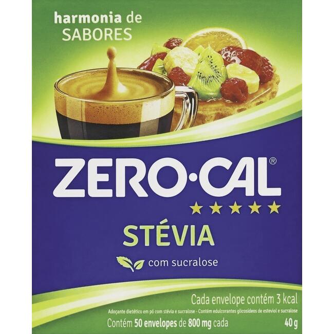 Adoçante em Pó Zero-Cal Stévia 40g