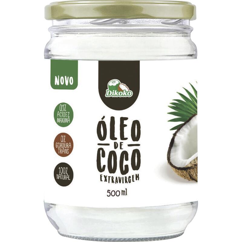 Óleo de Coco Dikoko Extra virgem 500ml